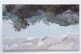 Dunkler Himmel, 1998, Eitempera auf Leinwand, 130 x 220 cm