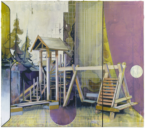 Christian Hellmich / Yours Until Tomorrow / Öl auf Leinwand / 150 x 170 cm