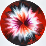 Vera Leutloff, „Circular Oszillation: Tian“, 2020, Öl auf Leinwand, 120 x 120 cm