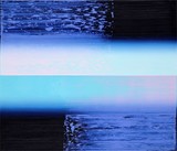 Vera Leutloff, „Haiku: Fjord“, 2019/20, Öl auf Leinwand, 60 x 70 cm