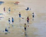 West coast surfers 02, 2021, Öl auf Leinwand, 140 x 170 cm
