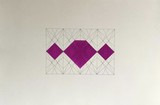 FORM STAR, 2000, Farbpigmente und Tusche auf Papier, 50 x 35 cm
