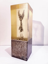 Bernhard Witsch, Bernhard Witsch, Flying, acciaio e resina, 12x35x12 cm, 2020