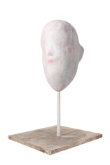 Luca Lanzi 'Kopf' terracotta 2021 cm 29x19x16