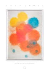 Luca Lanzi 'Blows' mixed media on canvas cm 70x50