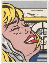 Roy Lichtenstein, Shipboard girl, Galerie Jeanne, Muenchen