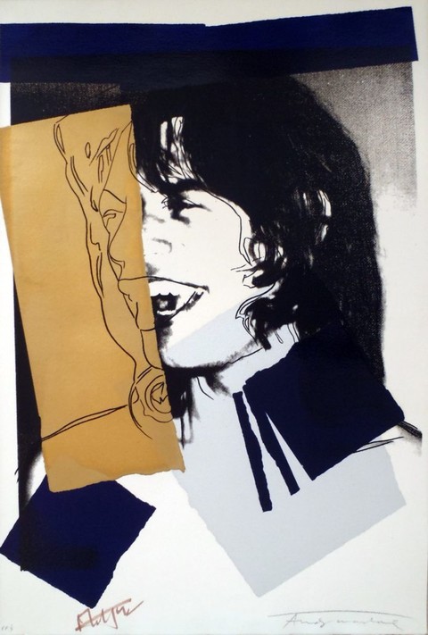 Andy Warhol, Mick Jagger - Galerie Jeanne, München