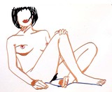 Tom Wesselmann, Sitting Nude Edition, Galerie Jeanne Muenchen