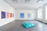 Installationsansicht Hildegard Elma und Julia Gruner, Galerie Judith Andreae, Bonn 2021