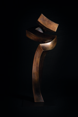 Glut, 2015, Bronze, 70 x 30 x 30 cm