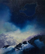 Wilhelm Neusser, Passage (#2307), 2023, Öl auf Leinwand, 120 x 100 cm