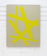 Gundula Bleckmann o.T. 2023 Eitempera auf Nessel 150 x 120 cm