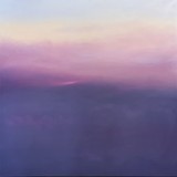 MORGENDÄMMERUNG, Öl auf Leinwand, 100x100 cm, 2022