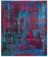 Blaufeuer, Acryl auf Leinwand, 120 x 100 cm, 2021