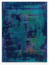 Trunkenes Blau, Acryl auf Leinwand, 160 x 120 cm, 2021