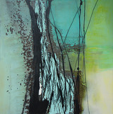 Dorothee Reichert, ohne Titel, Mischtechnik auf Leinwand, 80 x 80 cm, 2015