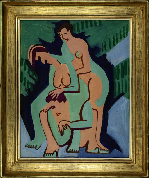 Ernst Ludwig Kirchner Spielende Badende 1928 ID66673 Abbildung