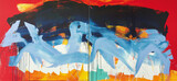 Susana Reberdito, The Tempest 50, Oil on canvas, 145 x 310 cm, 2021