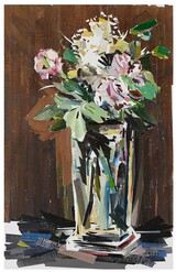 2022 bouquet(blumenineinerkristallvase)#2 156x100