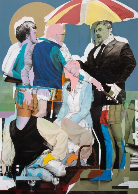 Christopher Kieling, Picnic, 2022, 140 x 100 cm