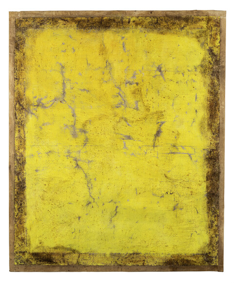 D'Altro Canto, 2023, mixed media on canvas, 122 x 101 cm