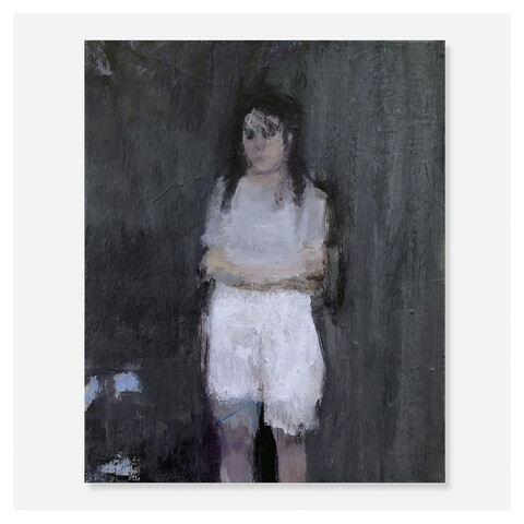 Catherine Seher sans titre 15, 2023, Acryl und Pastell auf Leinwand acrylic and pastel on canvas, 27 x 22 cm Kopie 2