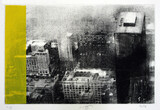 Over the City I Radierung Siebdruck Foto Aquatinta mit Prägung auf Bütten, 24 x 30 cmklein