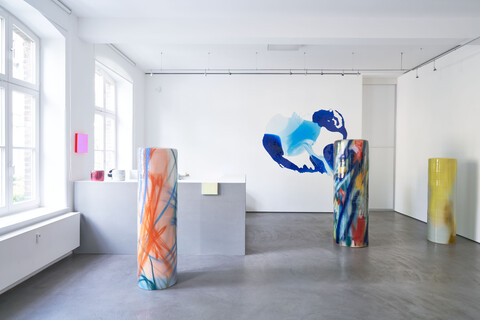 Stefanie Brehm, Installationsansicht Galerie Judith Andreae, Bonn 2019