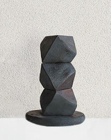 Markus Strieder, empilement kristalin, 2010, Stahl geschmiedet, Unikat, 37x18x16 cm