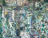 Peter de Graaff - 'How an empty room looks like 6' - acryl oil paint on canvas - 135 x 170 cm