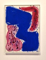 Sam Francis, Blue between red - Galerie Jeanne