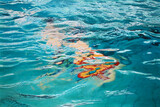 Sigrid von Lintig, Underwater Tango II, 2024, Pigmente und Acrylbinder auf Leinwand, 100 x 150 cm