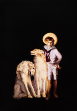 Sala Lieber, Beschützer, 2025, Öl auf Leinwand, 200 x 140 cm