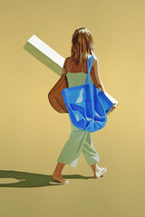 Kirsten van den Bogaard, 14:10:11h, 2025, Acryl/Dibond, 150 x 100 cm