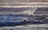 Ohne Titel, Öl auf Leinwand, 180 x 110 cm
