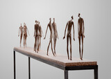 Gerald Moroder | Incontri | 300cm length & 140cm height (11 Figures)