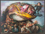 Yongbo Zhao: &#34;Wachsam bleiben&#34;, 2012-2024, Öl/Leinwand, 180 x 240 cm