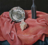 Pavel Feinstein: &#34;N 3016&#34;, 2024, Öl/Leinwand, 75 x 80 cm