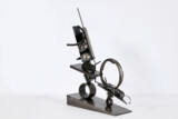 Fletcher Benton, Skulptur, signiert