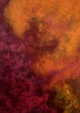 Bernd Wolf, Casein auf Leinwand, 190 x 145 cm