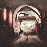 YK LichtAmAnfangDesTunnels 2025 100x100cm