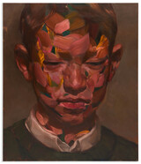Yongchul Kim, Junge, 2025, Öl auf Leinwand, 140 x 120 cm
