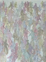 Jo Pellenz, CROWD 3, Papier, Acryl, Leinwand, 100 x 150 cm, 2024