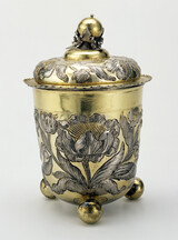 Johann Georg Burckhardt, Deckelbecher, Silber, Durlach, um 1670-1680