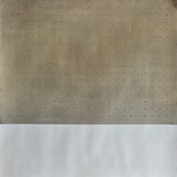 Logos 2 2025 Acryl Tusche und Sand auf Papier 75 x 75