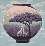 coexistence(共存)-2468-moon jar