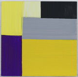 Elvira Lantenhammer "Siteplan for Mark 10", 2025, Pigment, Acryl auf Leinwand, 30 x 30 cm