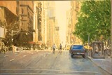 2024, New York, 7th Avenue, 100x145