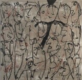 2012 L02, der Philanthrop, 120x120cm