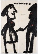 2016 L12, Huber, mein Fenster, dein Fenster, 100x70cm